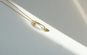 Franck Passerat Paris necklace Grigris gold horn